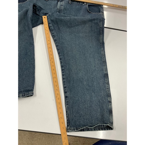 Men's Wrangler Rugged Wear Medium Wash Denim 54X30 - Picture 11 of 11